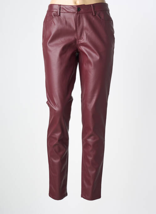 Pantalon slim taille normale taille normale violet ICHI femme