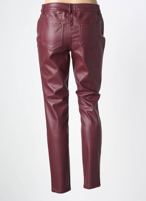 Pantalon slim taille normale taille normale violet ICHI femme
