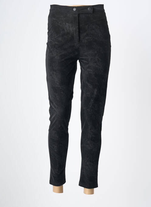 Pantalon slim stretch taille normale noir TIFFOSI femme
