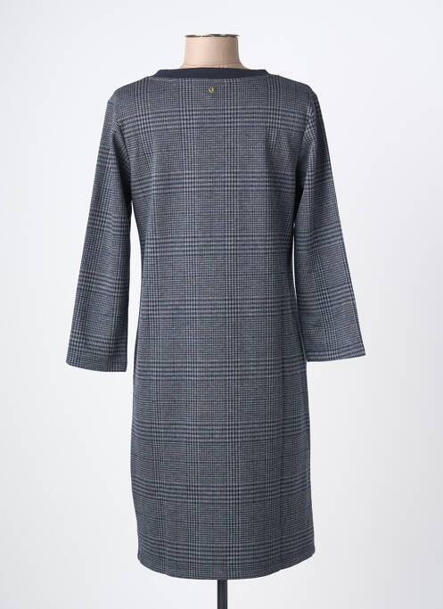 Robe mi-longue manches longues manches longues noir ÉTYMOLOGIE femme