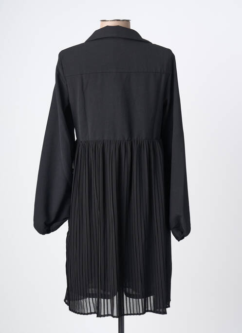 Robe mi-longue manches longues manches longues noir C'EST BEAU LA VIE femme