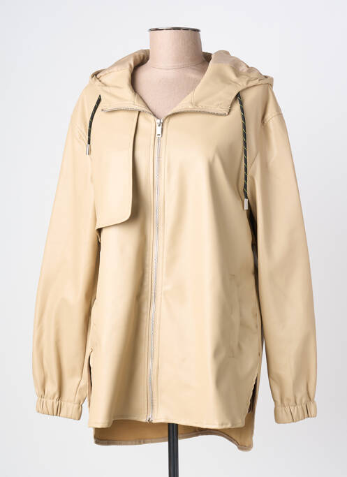 Veste casual coupe droite beige TIFFOSI femme
