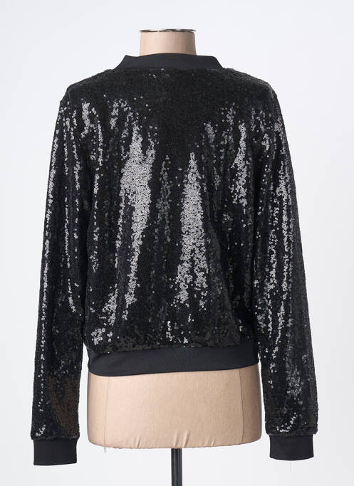Veste casual col rond noir TIFFOSI femme