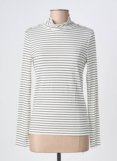 T-shirt manches longues manches longues blanc BROADWAY femme