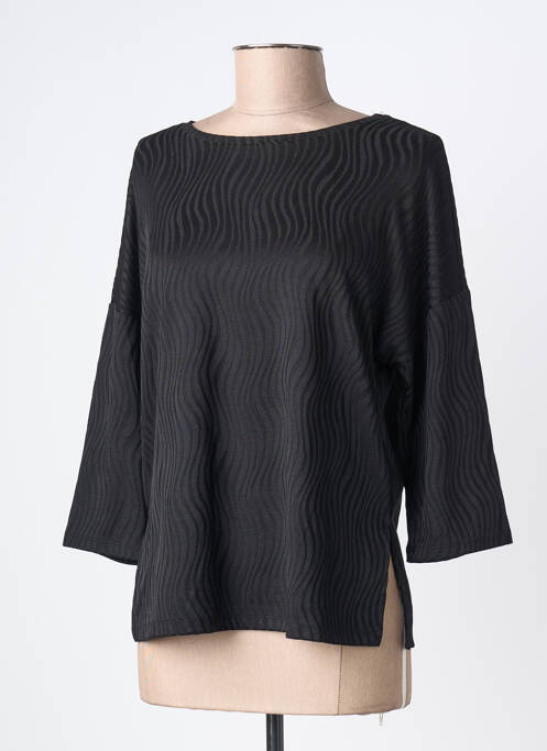 Top stretch manches longues noir BROADWAY femme