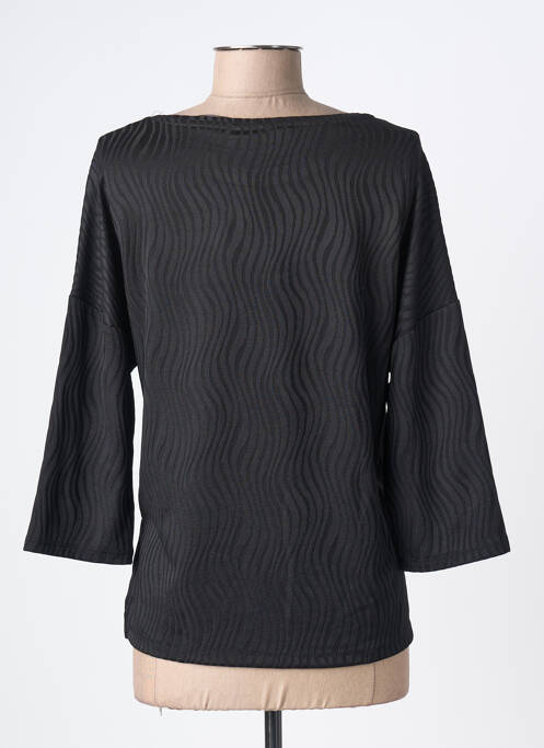 Top stretch manches longues noir BROADWAY femme