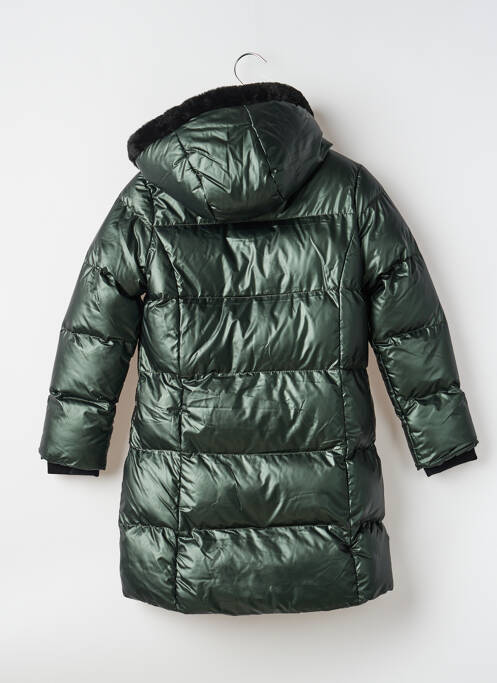 Doudoune manches longues a capuche vert TIFFOSI fille