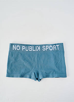 Shorty stretch bleu NO PUBLIK femme
