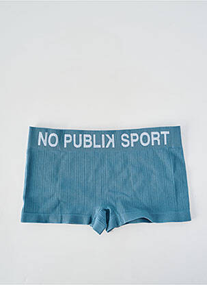 Shorty stretch bleu NO PUBLIK femme
