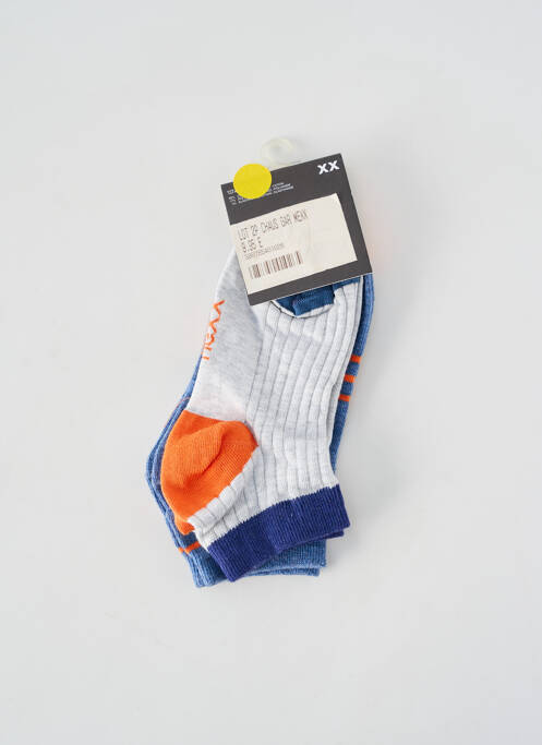 Chaussettes tissage chiné bleu MEXX garcon