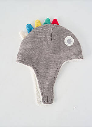 Bonnet gris BOBOLI garçon