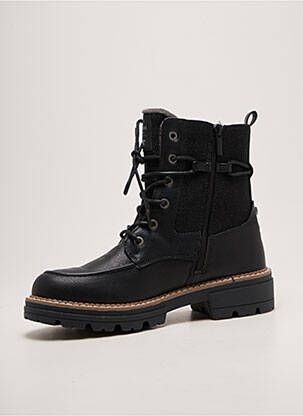 Bottines/boots talon bas talon de 4 à 6cm noir MUSTANG femme