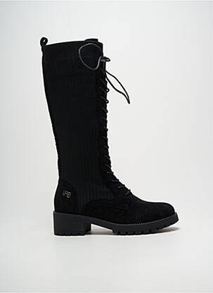 Bottes bout rond talon de 4 à 6cm noir LPB femme