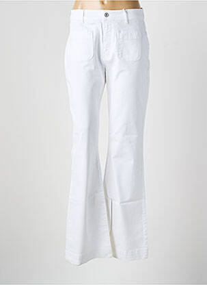 Jean coupe flare taille normale taille normale blanc KANOPE femme
