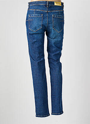 Jeans coupe slim tissage brut taille normale bleu COUTURIST femme