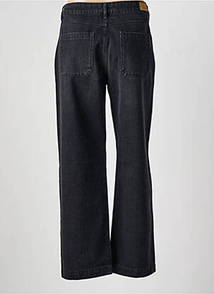 Jeans coupe droite taille normale taille normale noir KANOPE femme