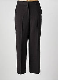 Pantalon slim tissage popeline taille normale noir KING LOUIE femme