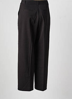 Pantalon slim tissage popeline taille normale noir KING LOUIE femme