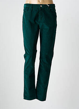 Pantalon slim stretch taille normale vert KANOPE femme