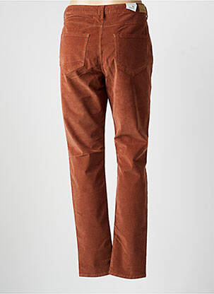 Pantalon slim stretch taille normale marron KANOPE femme