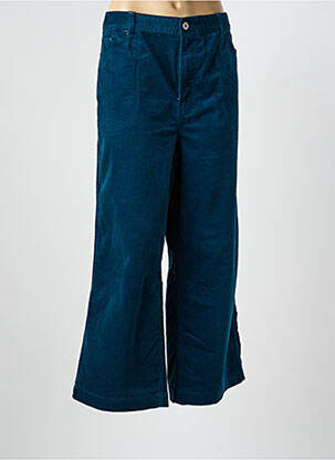 Pantalon large fermeture zippée sous rabat boutonné taille normale vert WHITE STUFF femme