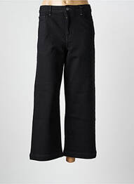 Jeans coupe large tissage brut taille normale noir WHITE STUFF femme