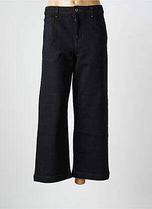 Jeans coupe large taille normale taille normale noir WHITE STUFF femme