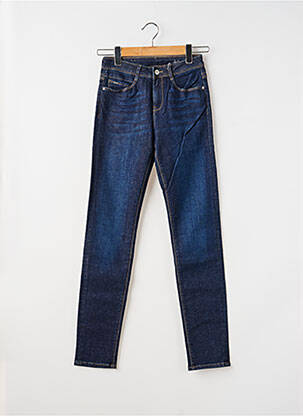 Jeans skinny tissage brut taille normale bleu KANOPE femme