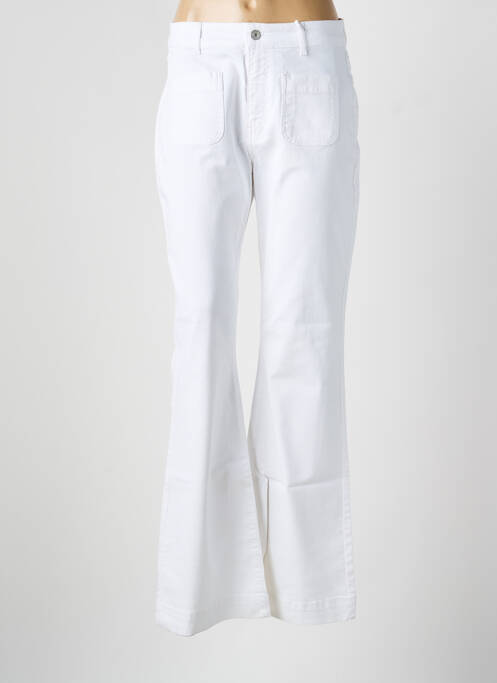 Jean coupe flare taille normale taille normale blanc KANOPE femme