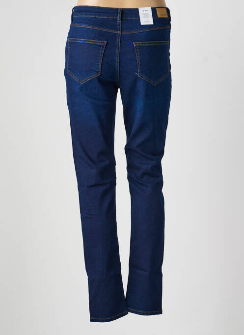 Jeans coupe slim tissage brut taille normale bleu KANOPE femme