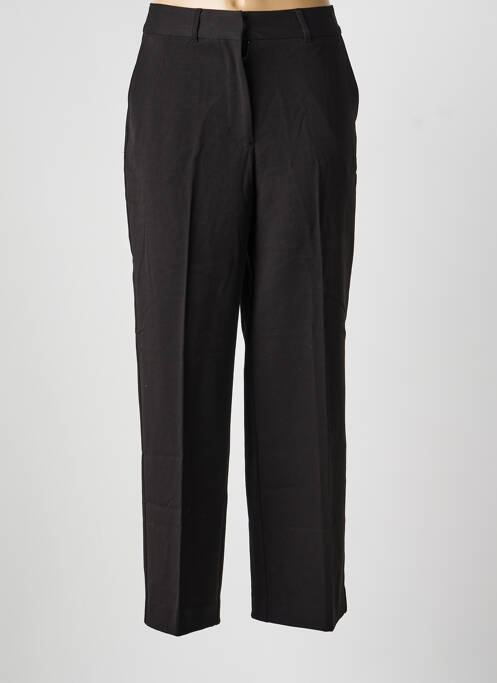 Pantalon slim tissage popeline taille normale noir KING LOUIE femme