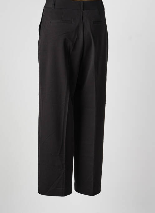 Pantalon slim tissage popeline taille normale noir KING LOUIE femme