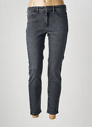 Jeans coupe slim tissage brut taille normale gris COUTURIST femme