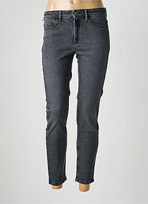 Jeans coupe slim tissage brut taille normale gris COUTURIST femme