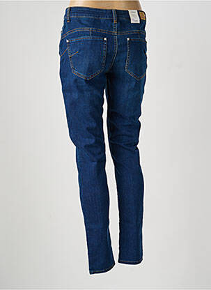 Jeans coupe slim tissage brut taille normale bleu KANOPE femme