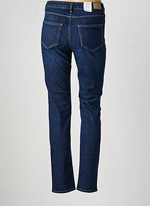 Jeans coupe slim tissage brut taille normale bleu KANOPE femme