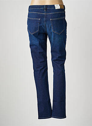 Jeans coupe slim tissage brut taille normale bleu KANOPE femme