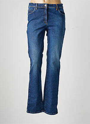 Jeans coupe slim tissage brut taille normale bleu COUTURIST femme