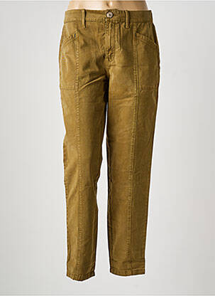 Pantalon slim taille élastique taille normale vert WHITE STUFF femme