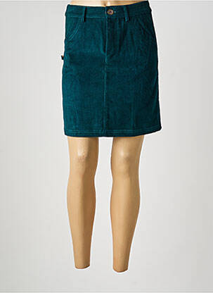 Jupe courte poches vert KALI YOG femme