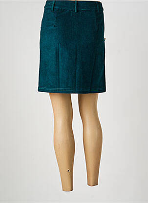 Jupe courte poches vert KALI YOG femme