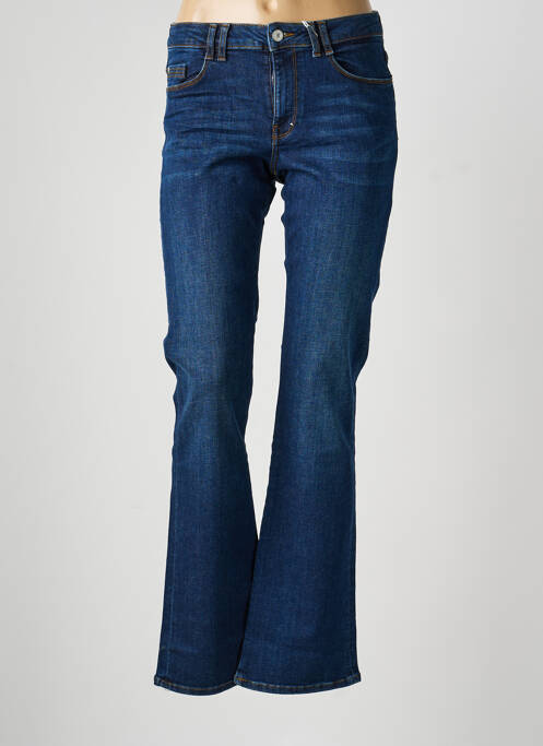 Jeans bootcut taille normale taille normale bleu KANOPE femme