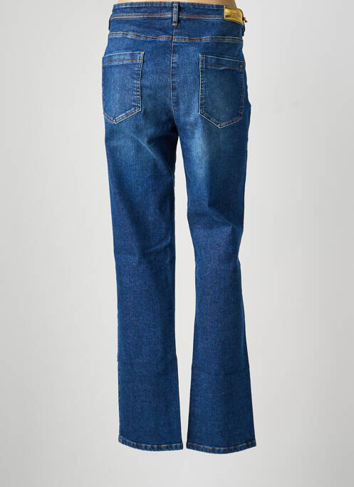 Jeans coupe droite taille normale taille normale bleu COUTURIST femme
