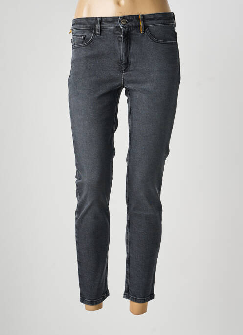 Jeans coupe slim tissage brut taille normale gris COUTURIST femme