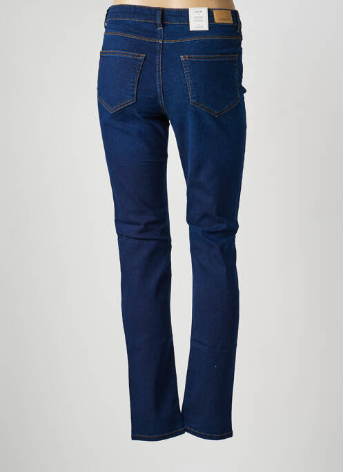 Jeans coupe slim tissage brut taille normale bleu KANOPE femme