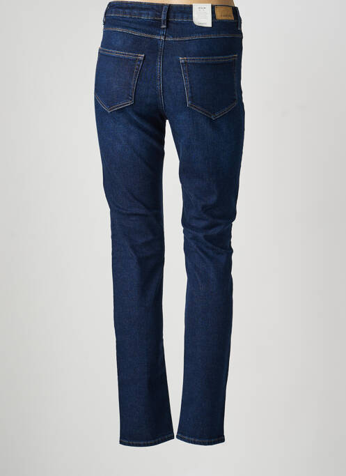 Jeans coupe slim tissage brut taille normale bleu KANOPE femme