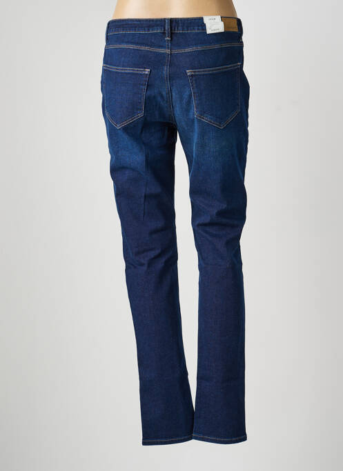 Jeans coupe slim tissage brut taille normale bleu KANOPE femme