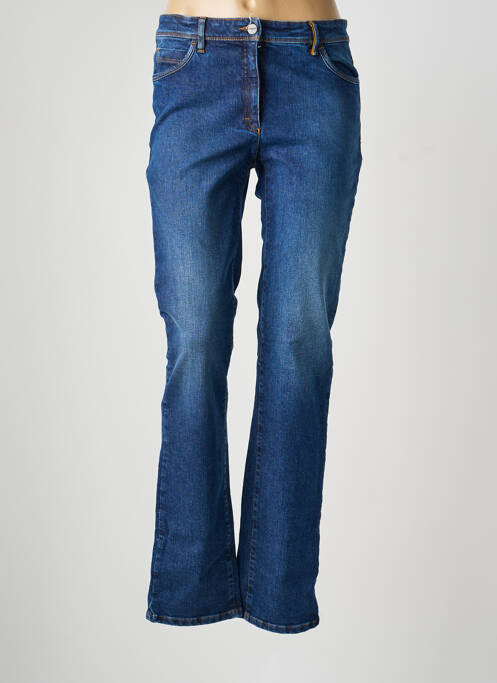 Jeans coupe slim tissage brut taille normale bleu COUTURIST femme