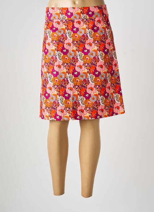 Jupe mi-longue taille normale rose BLA-BLA femme