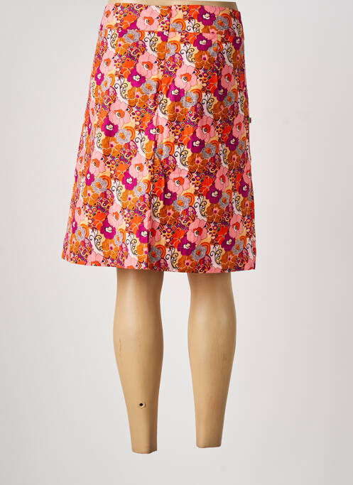 Jupe mi-longue taille normale rose BLA-BLA femme